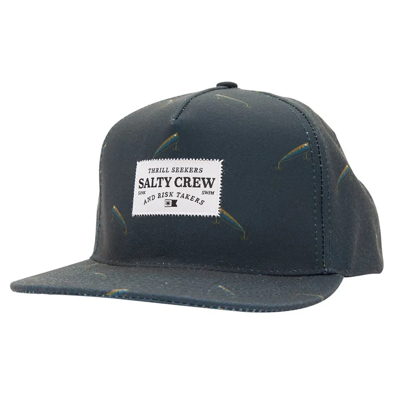 Salty Crew Barnacle 5 Panel Cap Navy